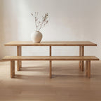 Tessa Dining Bench Natural - 1630Living