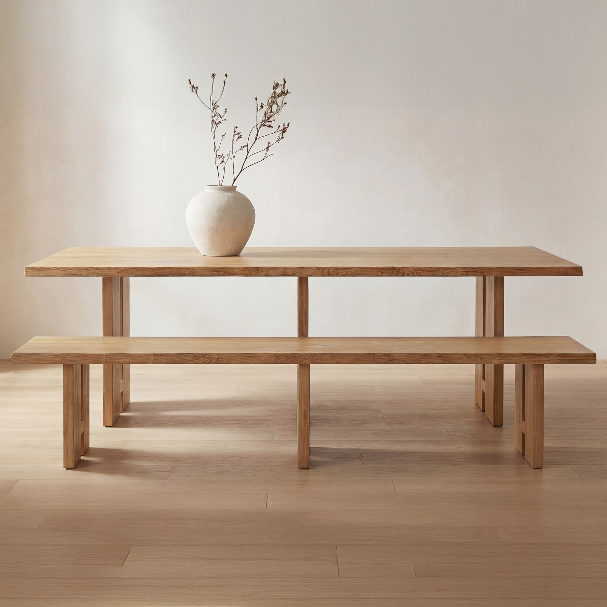 Tessa Dining Bench Natural - 1630Living