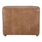 Ramsay Leather Chaise Tan - 1630Living