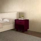 Jolene Nightstand Deep Red - 1630Living