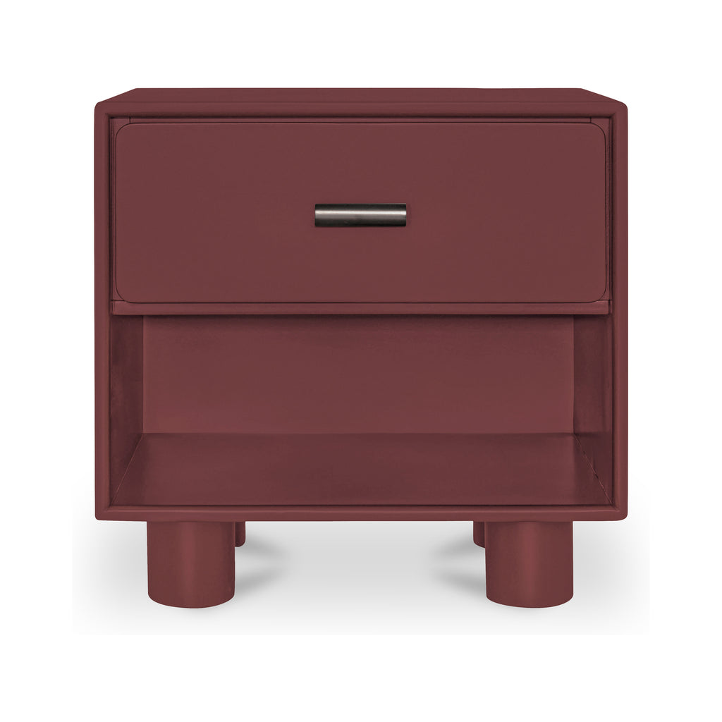 Jolene Nightstand Deep Red - 1630Living