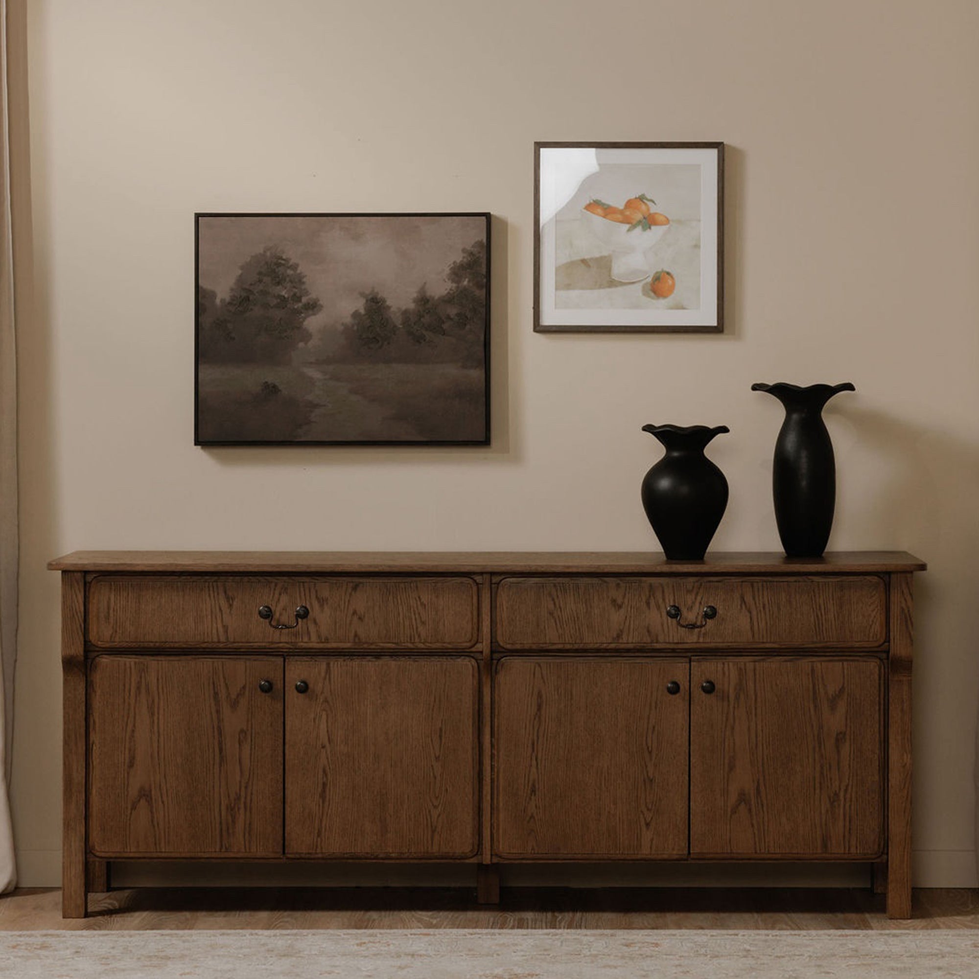 Caroline Sideboard Warm Brown - 1630Living