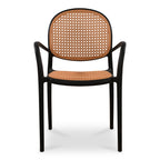 Soren Outdoor Dining Chair Black - Set of Two - 1630Living