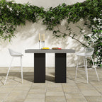 Piazza Outdoor Barstool White - Set Of Two - 1630Living