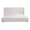 Luzon Queen Bed Light Grey - 1630Living