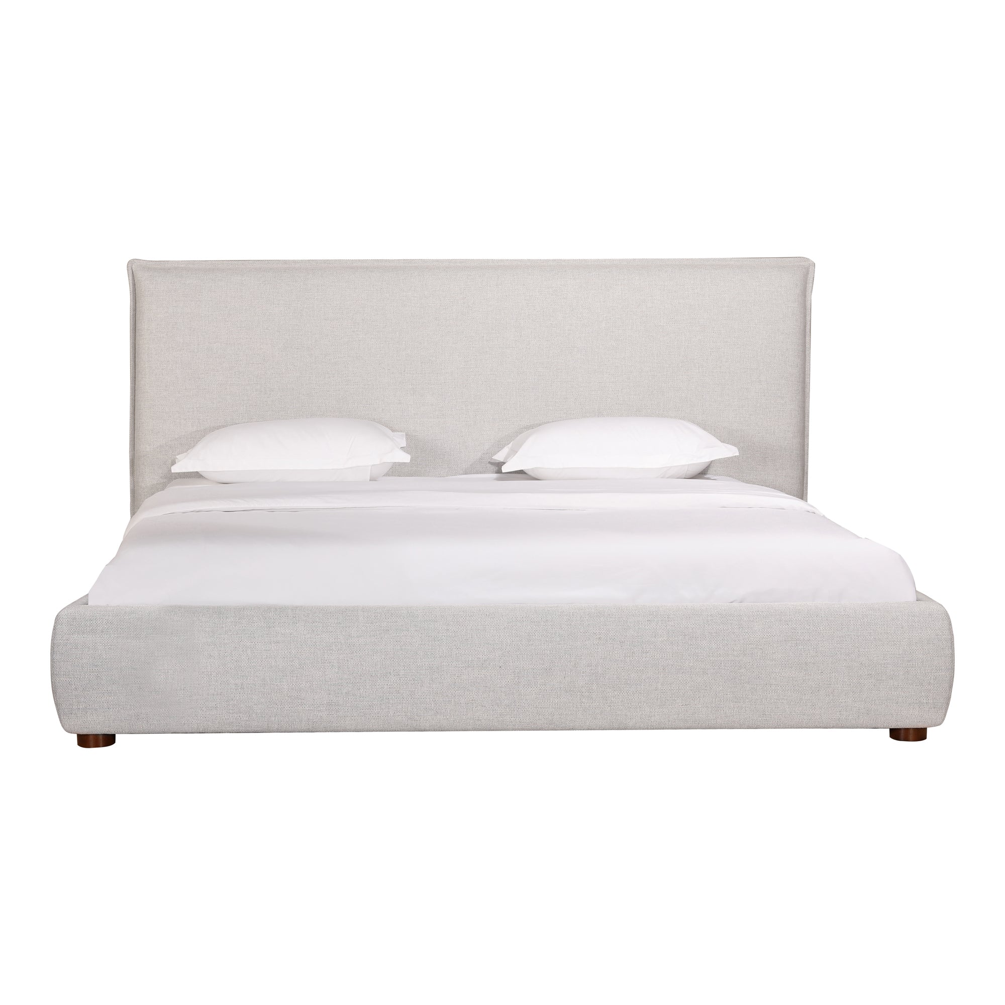 Luzon Queen Bed Light Grey - 1630Living