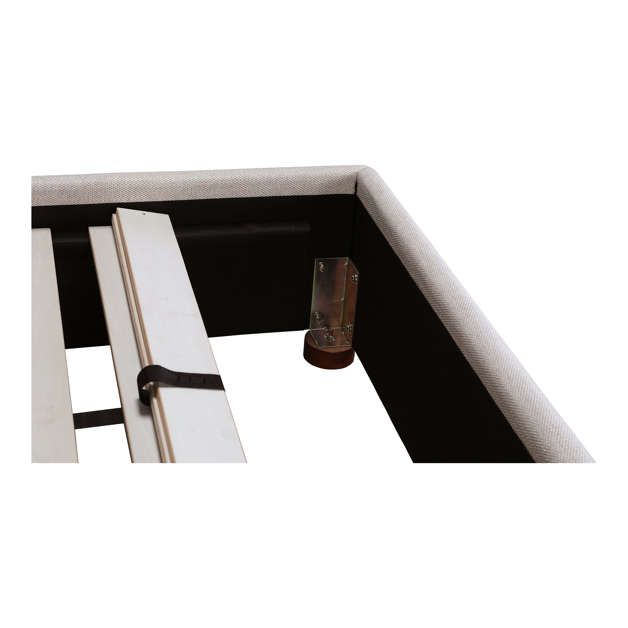 Luzon King Bed Wheat - 1630Living