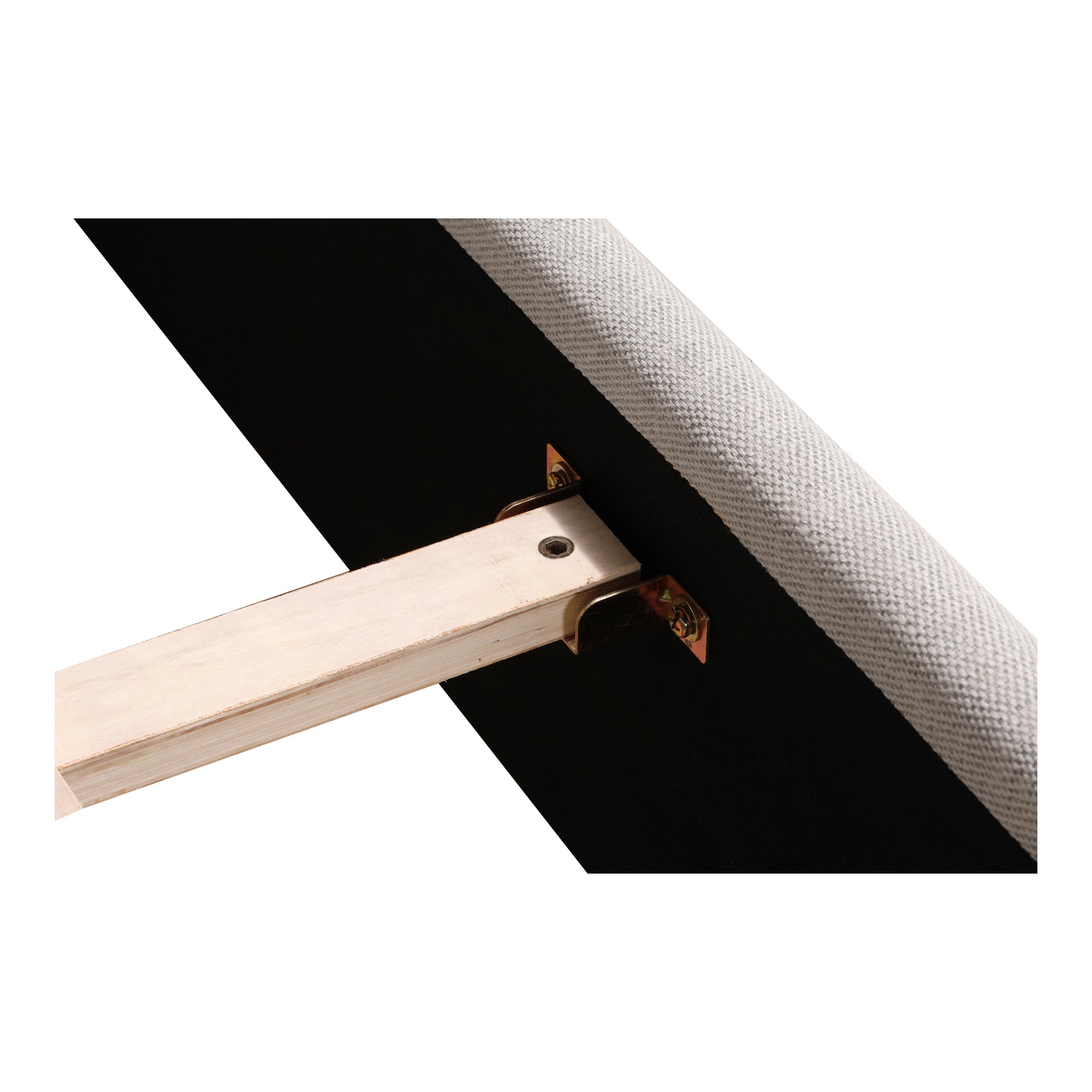 Luzon King Bed Light Grey - 1630Living