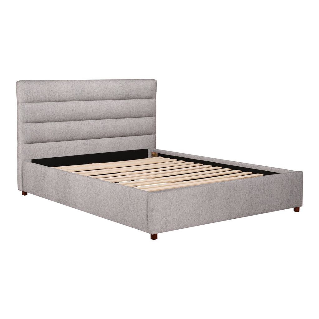 Takio Queen Bed Light Grey - 1630Living