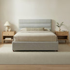 Takio King Bed Light Grey - 1630Living