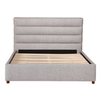 Takio King Bed Light Grey - 1630Living