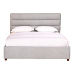 Takio King Bed Light Grey - 1630Living