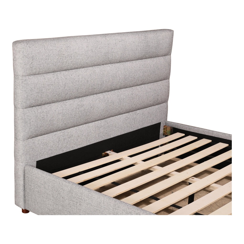 Takio King Bed Light Grey - 1630Living
