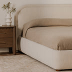Colin Queen Bed Oatmeal - 1630Living
