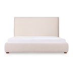 Luzon Queen Bed Tall Headboard Wheat - 1630Living