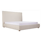 Luzon Queen Bed Tall Headboard Wheat - 1630Living