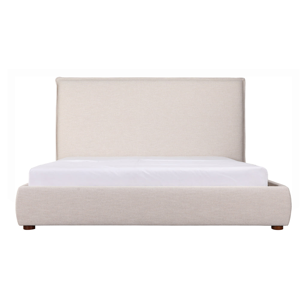 Luzon Queen Bed Tall Headboard Wheat - 1630Living