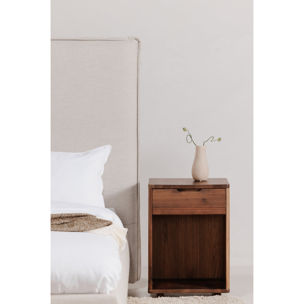 Luzon King Bed Tall Headboard Wheat - 1630Living