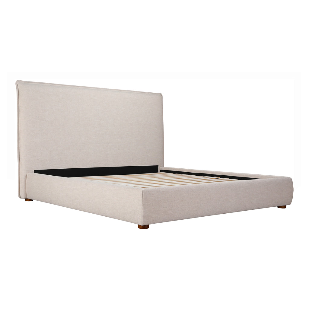 Luzon King Bed Tall Headboard Wheat - 1630Living