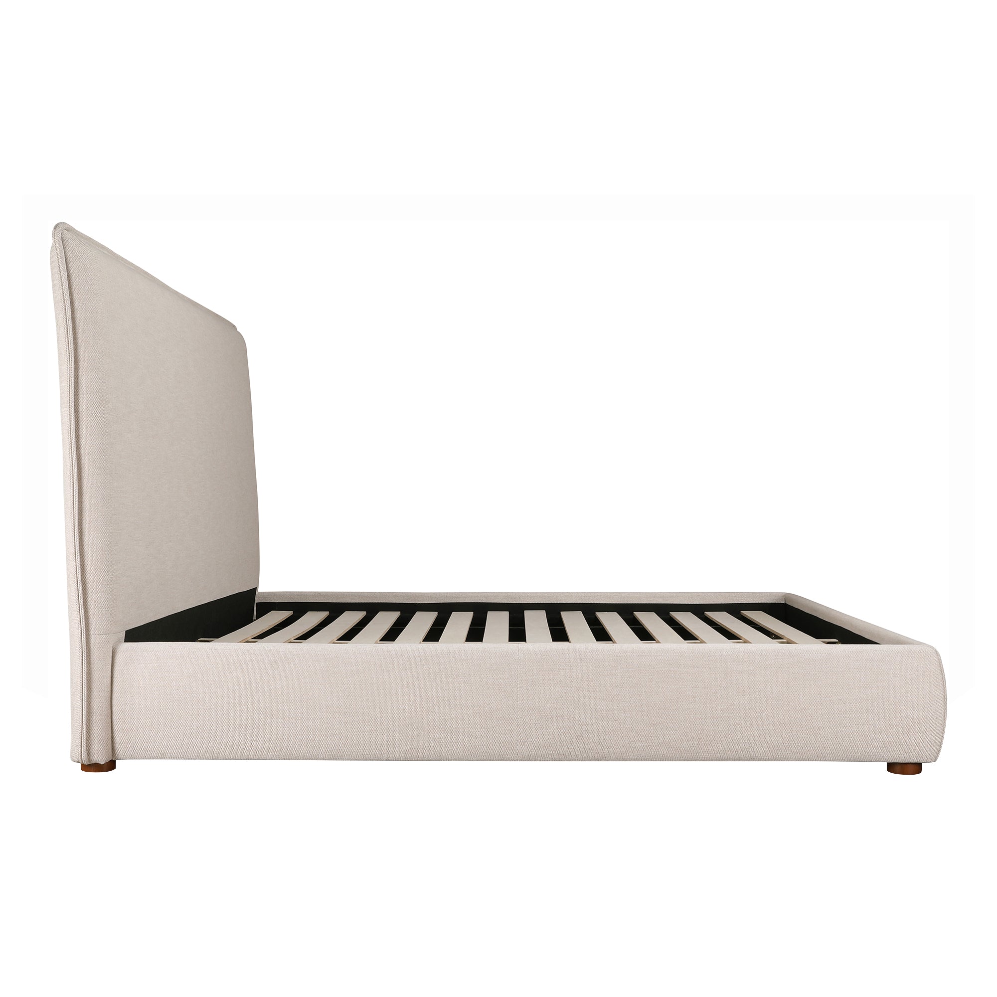 Luzon King Bed Tall Headboard Wheat - 1630Living