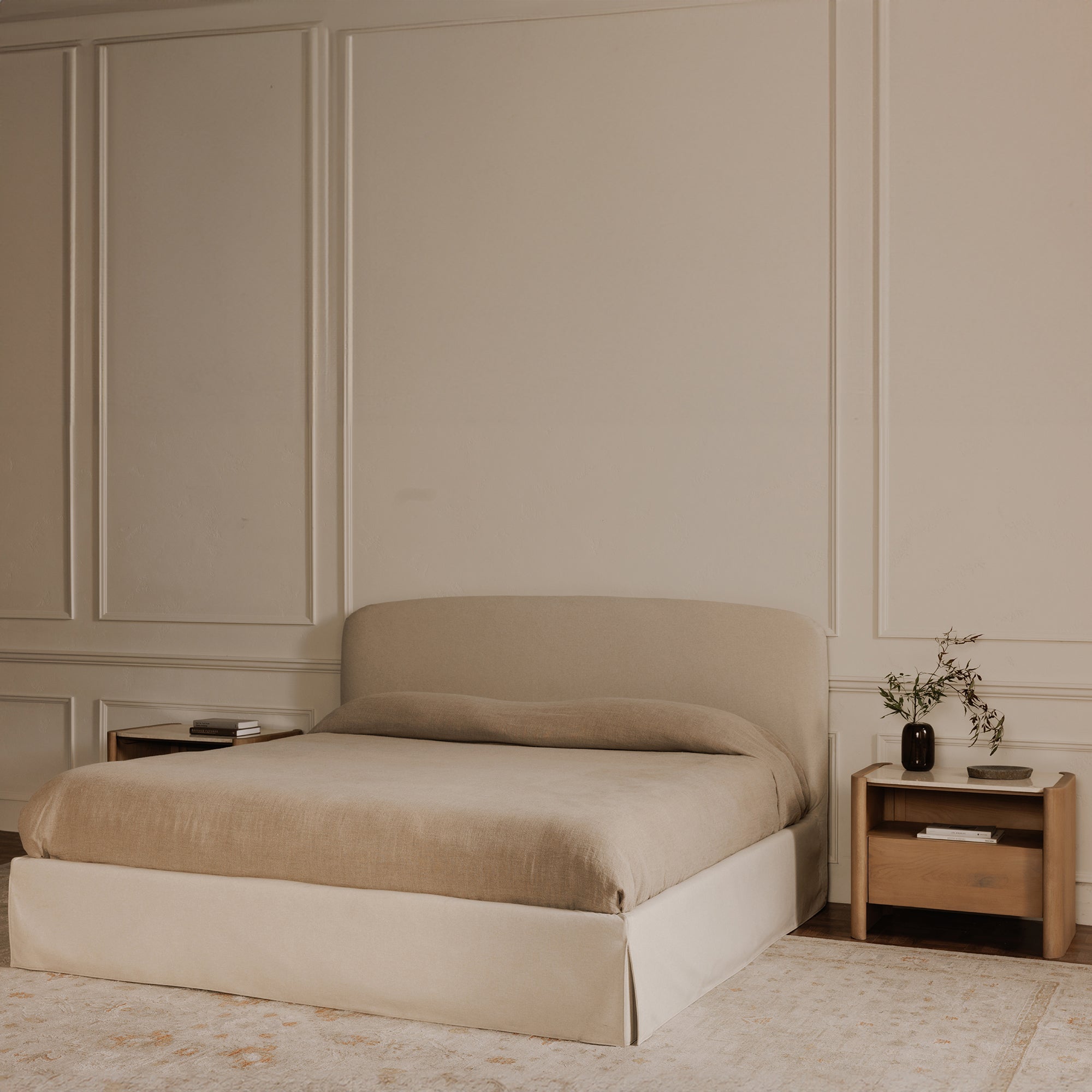 Joan King Storage Bed Cream - 1630Living