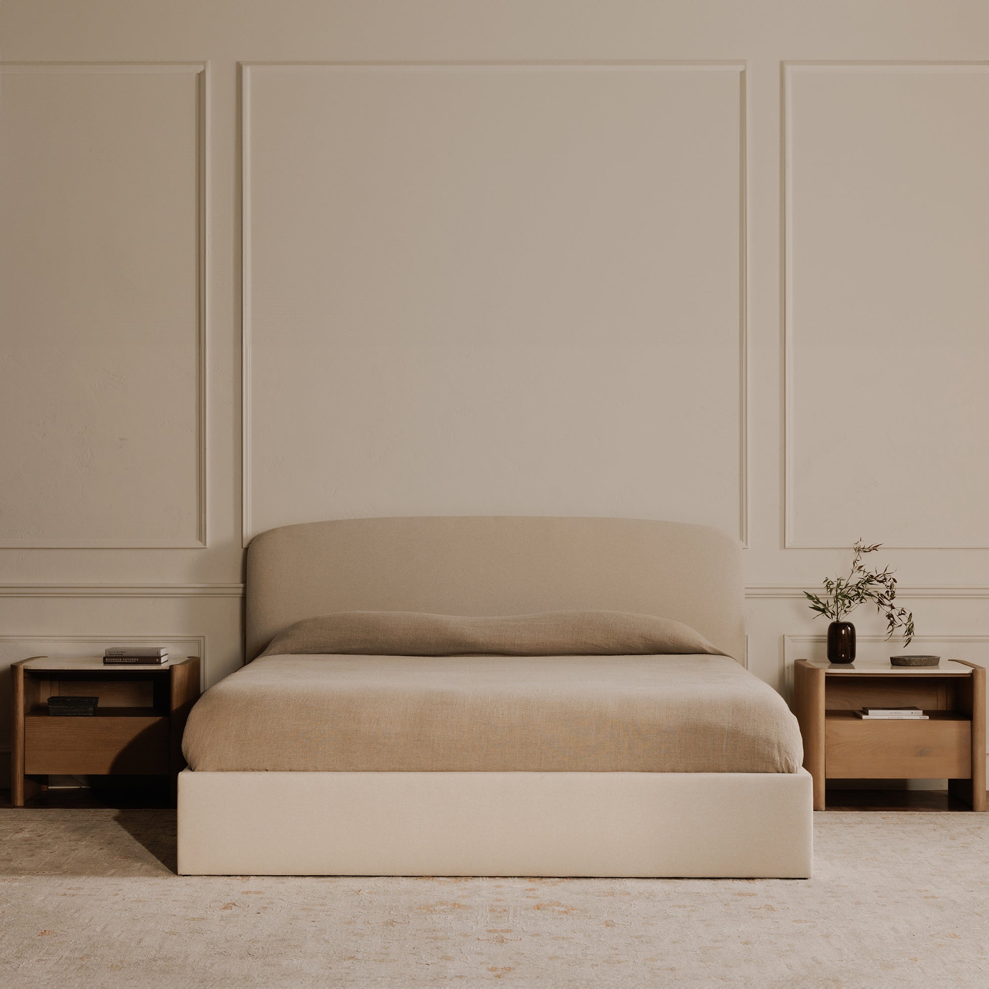 Joan King Storage Bed Cream - 1630Living
