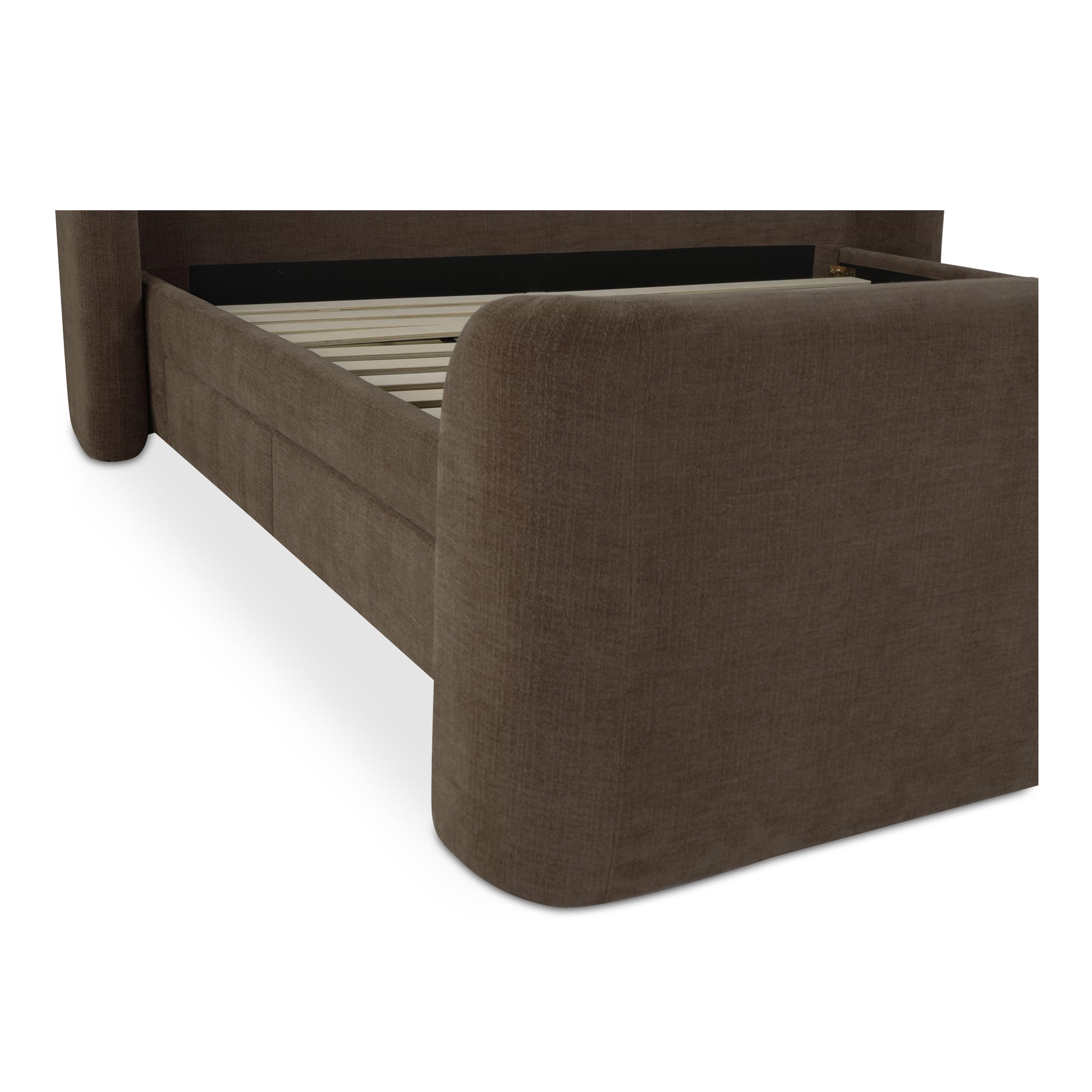 Sophia Queen Storage Bed Brown - 1630Living
