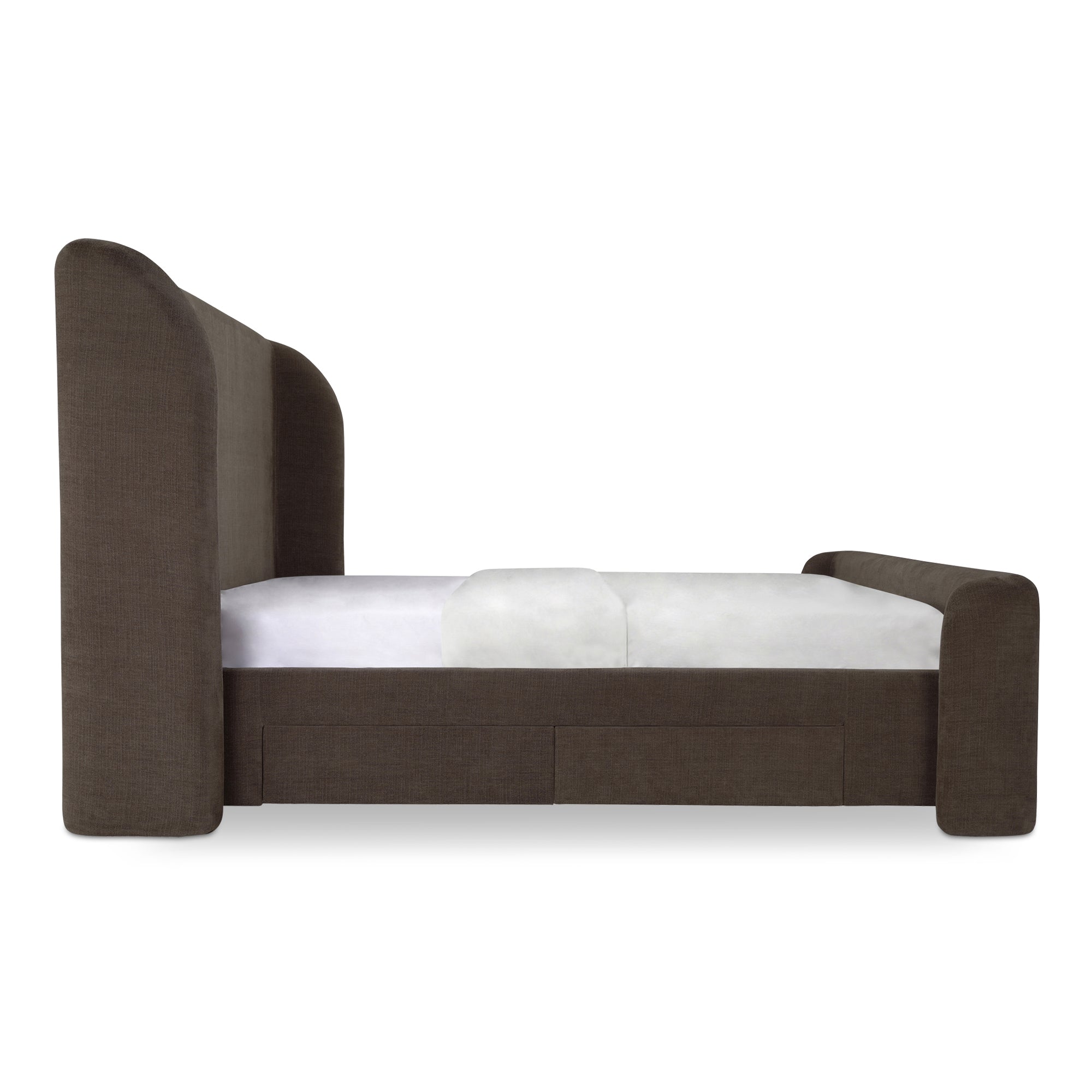 Sophia Queen Storage Bed Brown - 1630Living