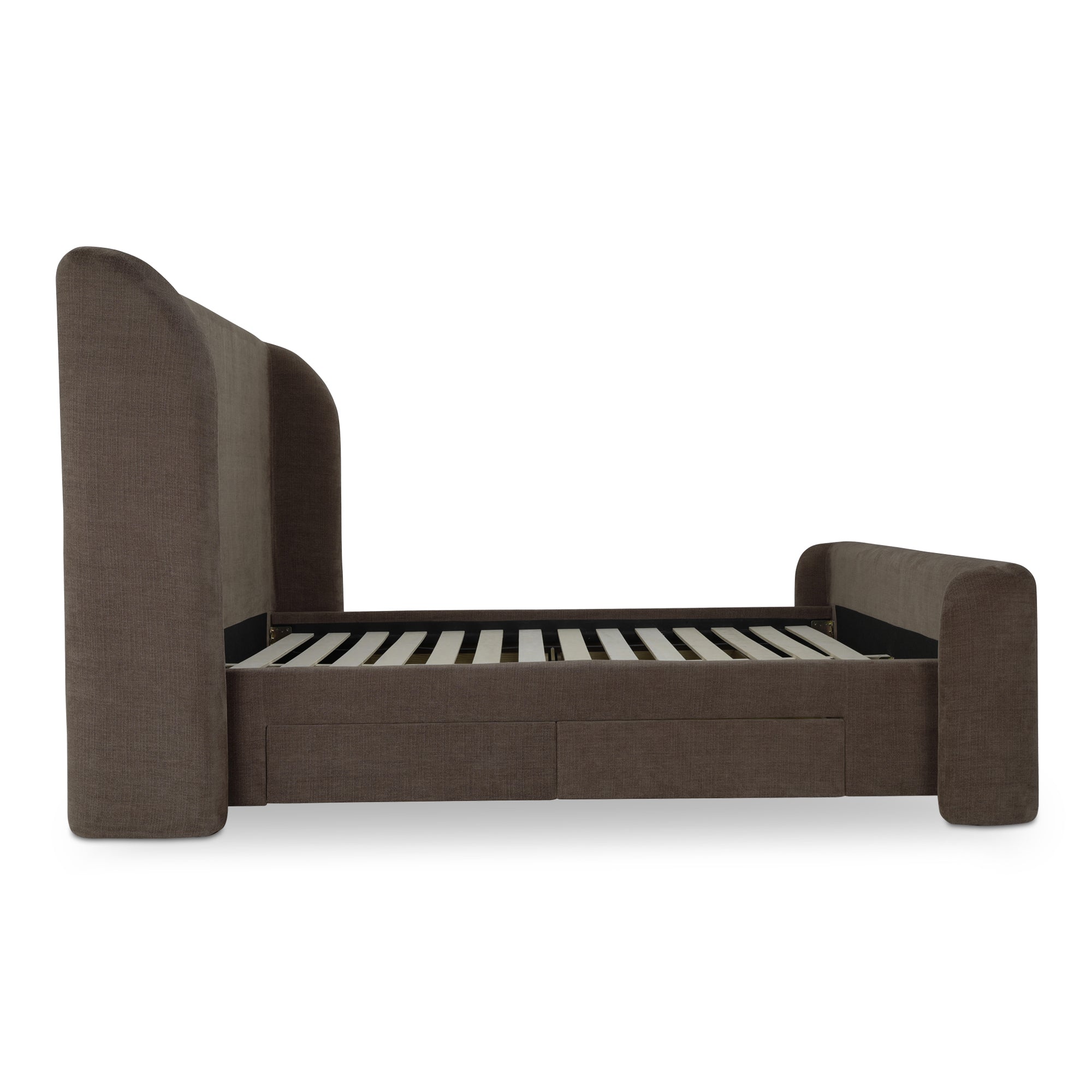 Sophia Queen Storage Bed Brown - 1630Living