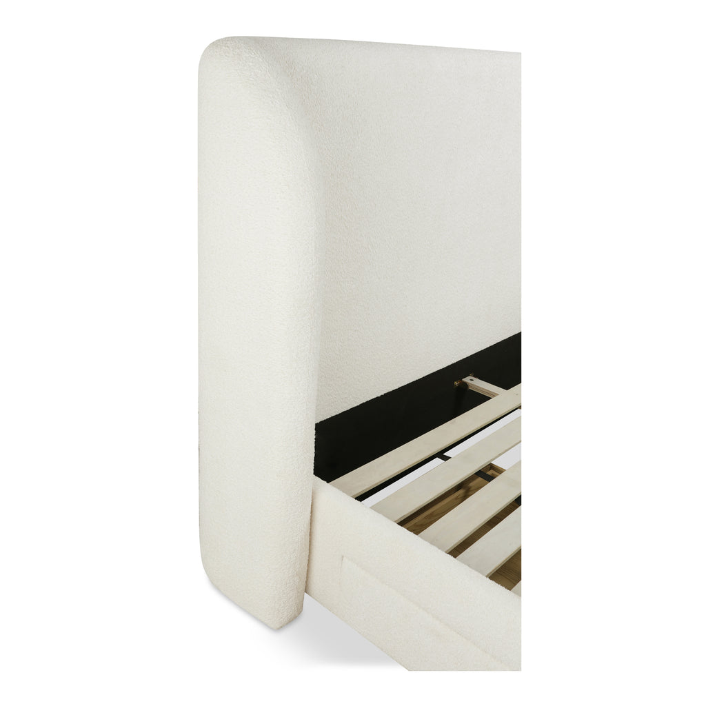 Sophia Queen Storage Bed Cream - 1630Living