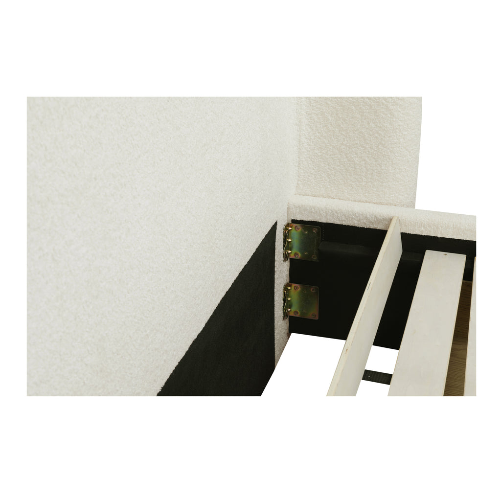 Sophia Queen Storage Bed Cream - 1630Living