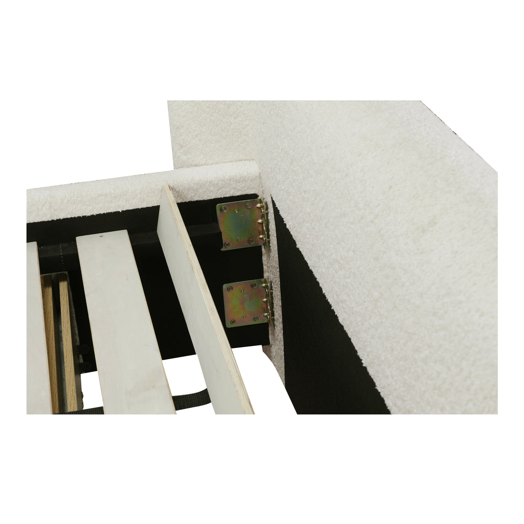 Sophia King Storage Bed Cream - 1630Living