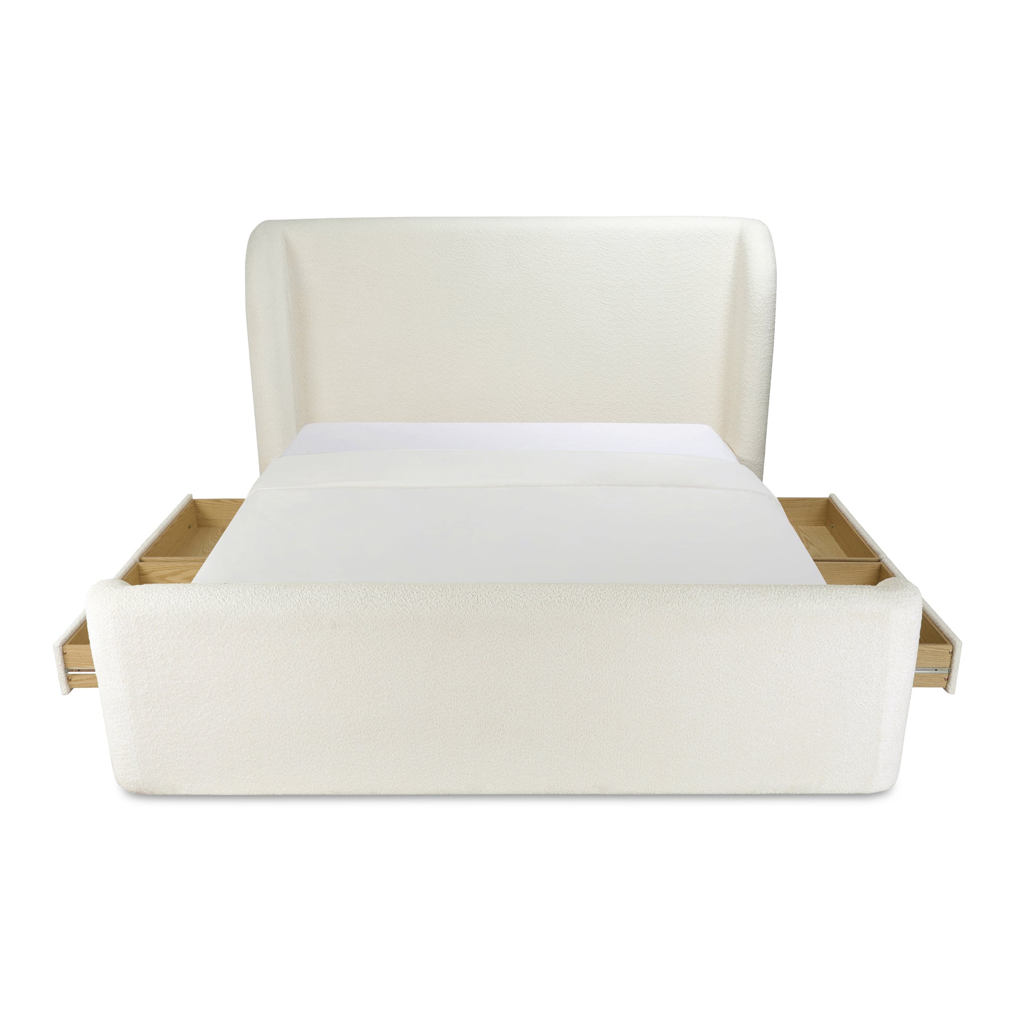 Sophia King Storage Bed Cream - 1630Living