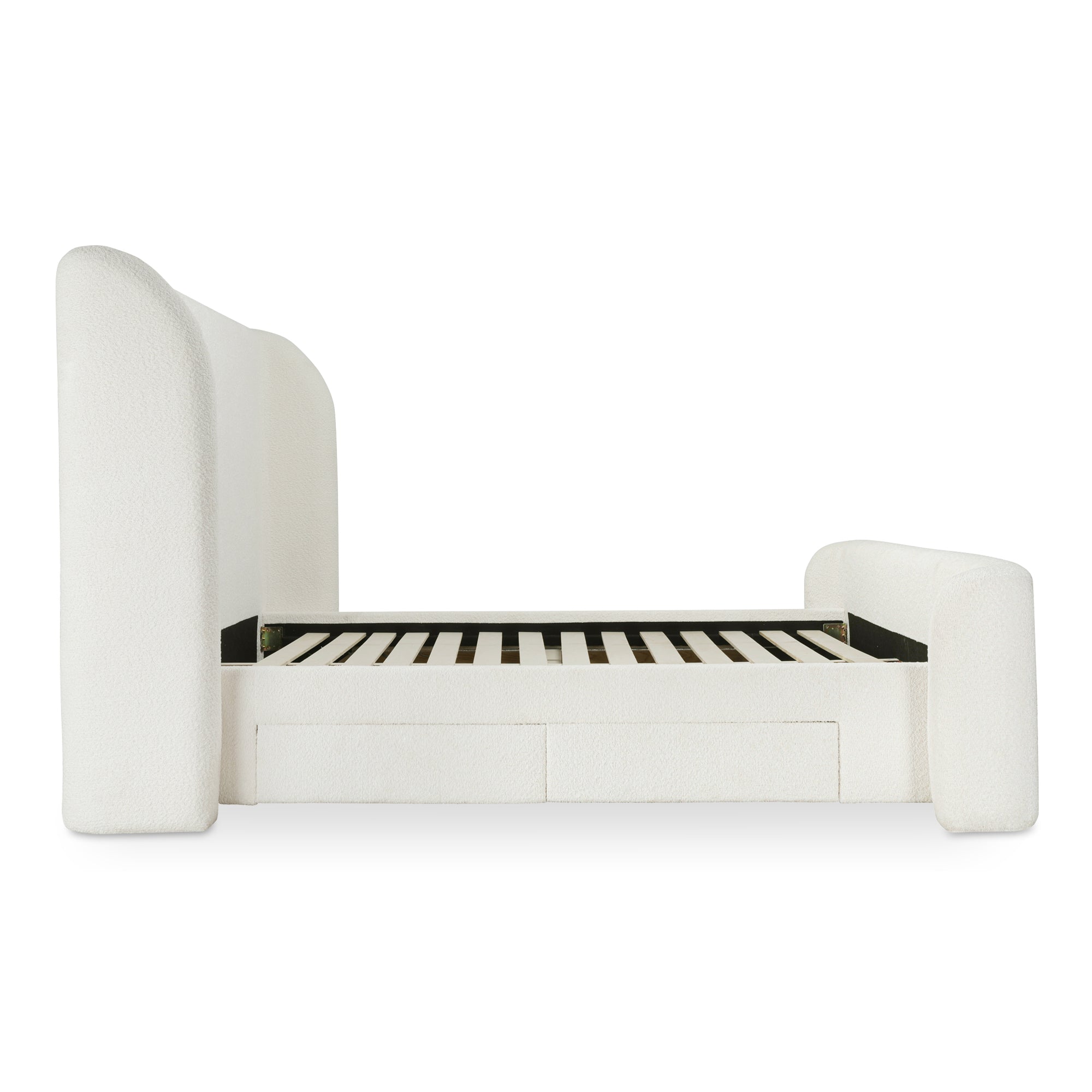 Sophia King Storage Bed Cream - 1630Living