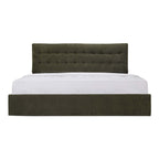 Sebastion King Storage Bed Green - 1630Living