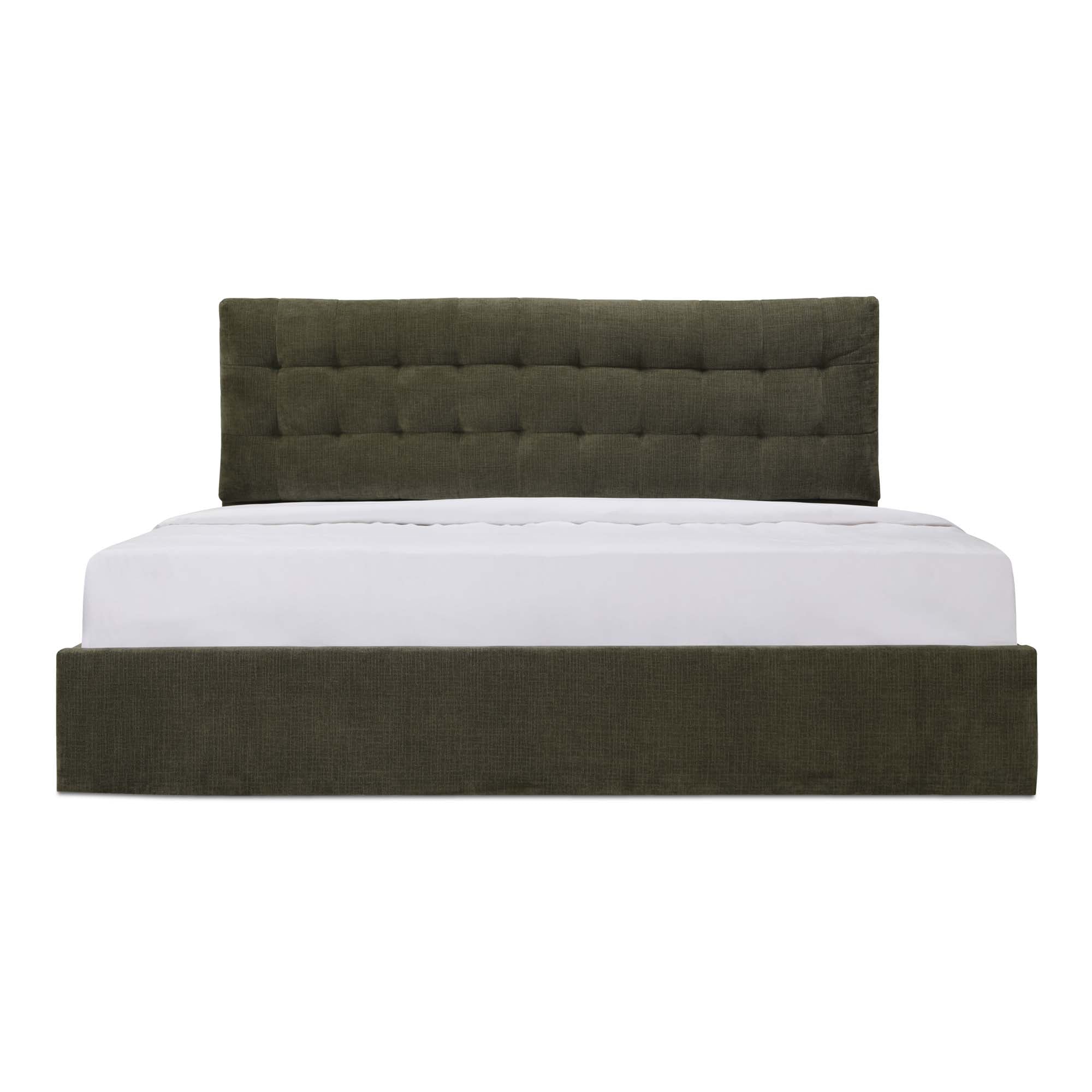 Sebastion King Storage Bed Green - 1630Living