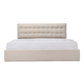 Sebastion Queen Storage Bed Cream - 1630Living