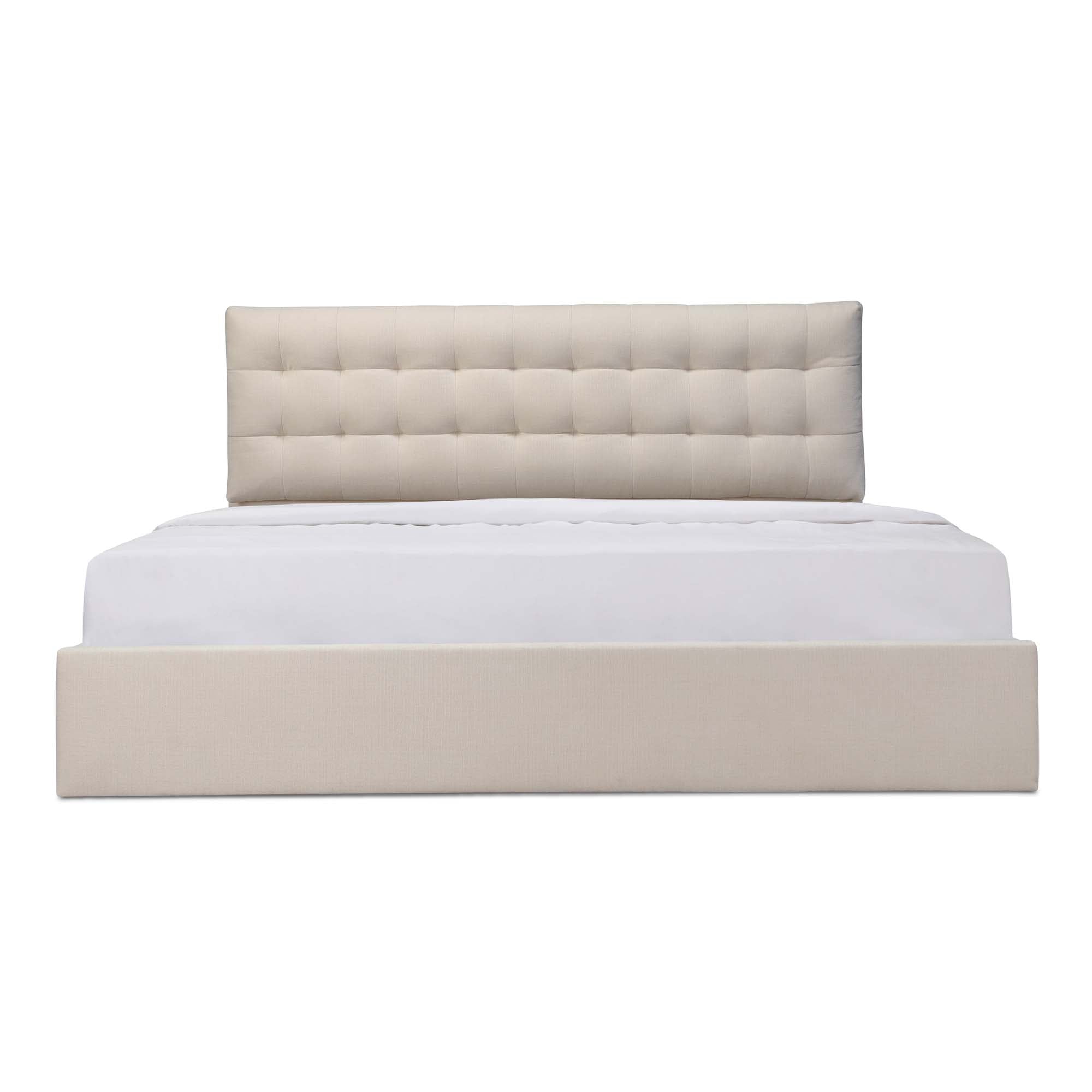 Sebastion Queen Storage Bed Cream - 1630Living
