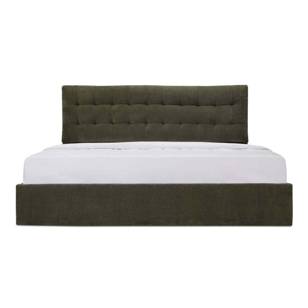 Sebastion Queen Storage Bed Green - 1630Living