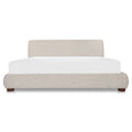 Beau King Storage Bed Speckled Light Grey - 1630Living