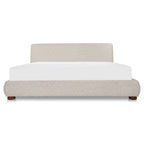 Beau King Storage Bed Speckled Light Grey - 1630Living
