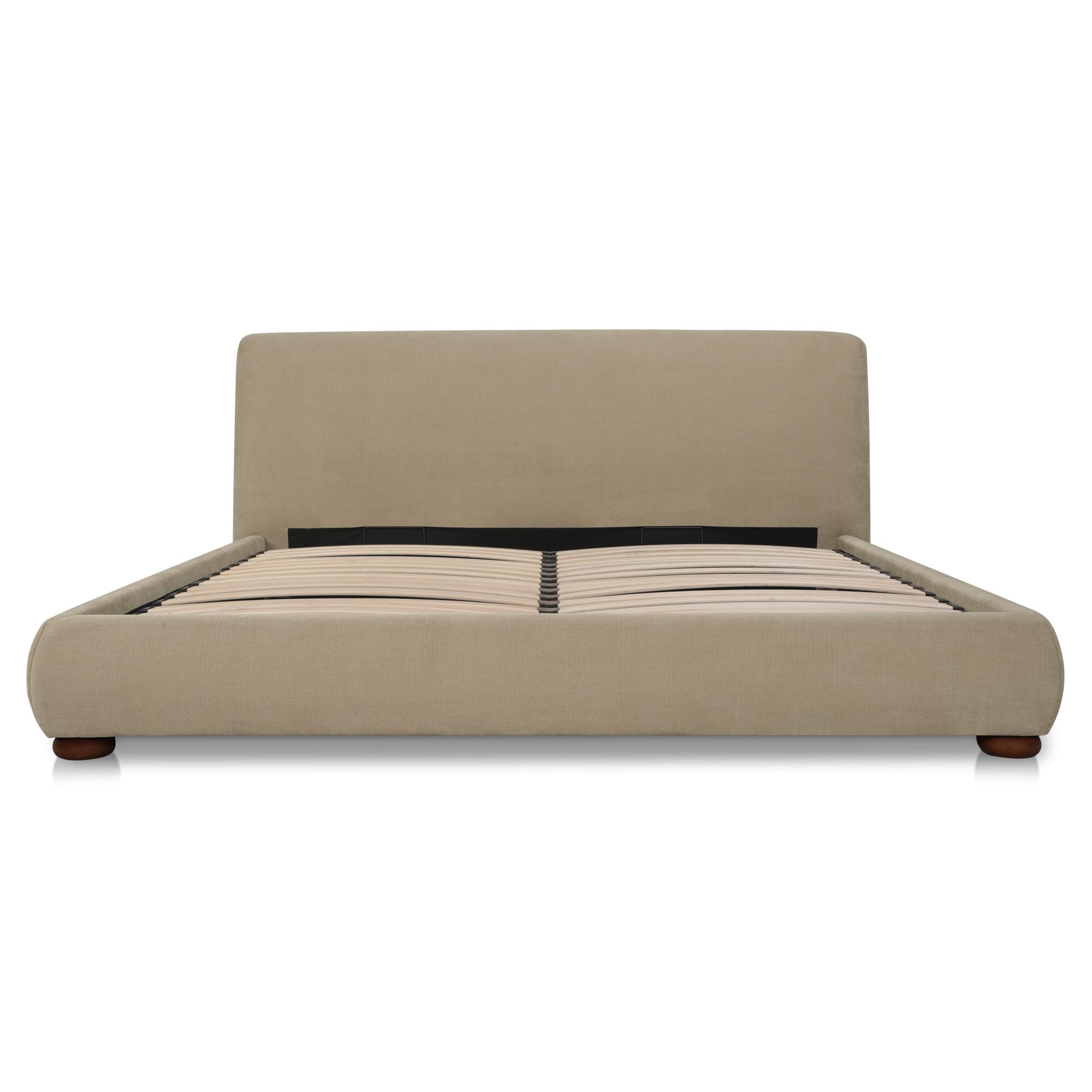 Beau King Storage Bed Warm Beige - 1630Living