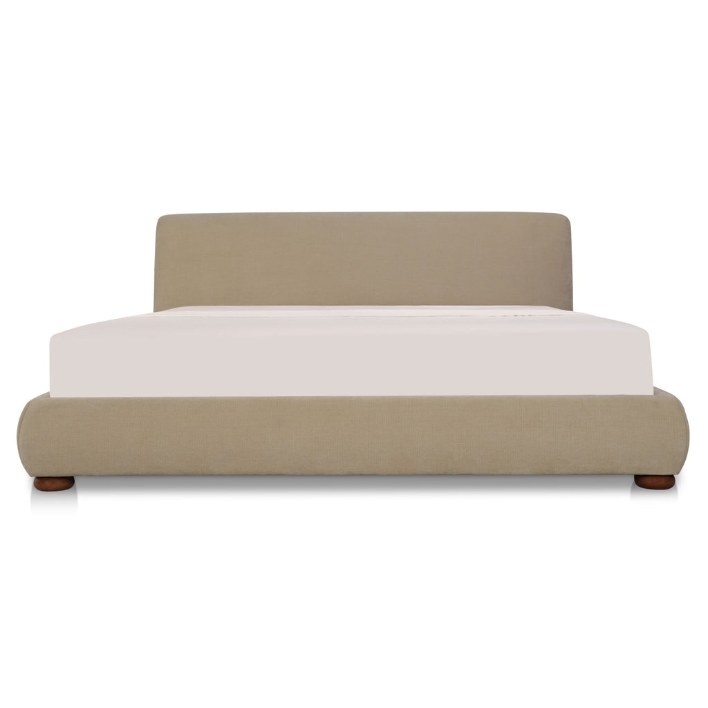 Beau King Storage Bed Warm Beige - 1630Living