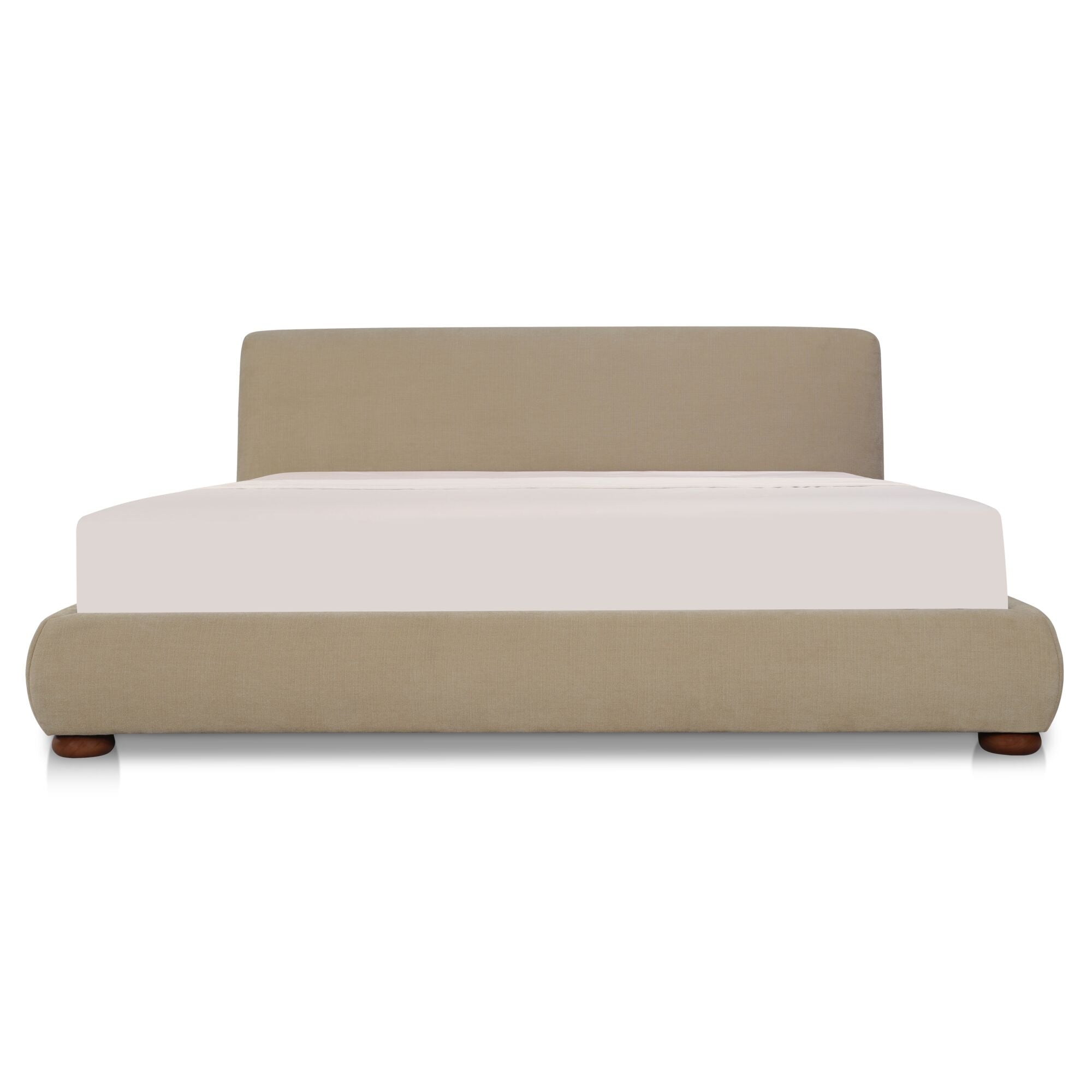 Beau King Storage Bed Warm Beige - 1630Living