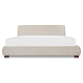 Beau Queen Storage Bed Speckled Light Grey - 1630Living
