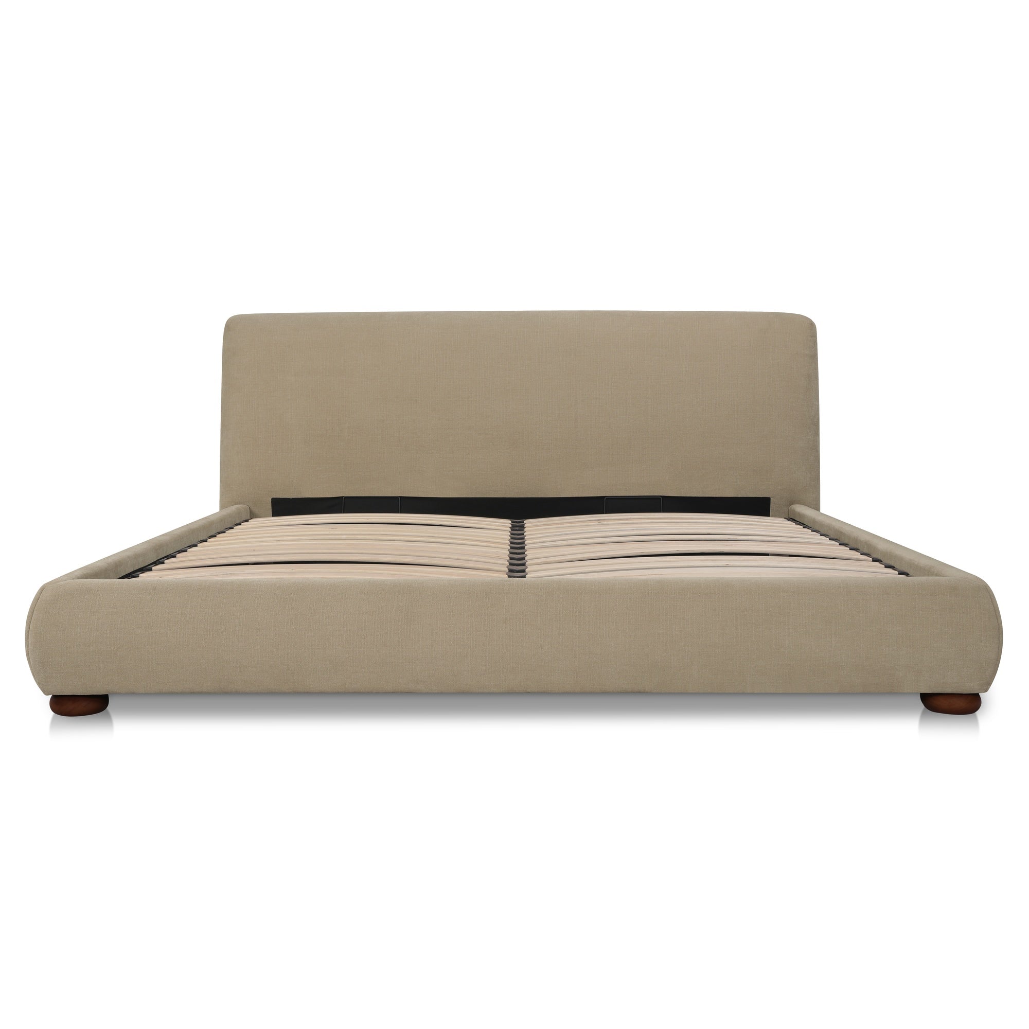 Beau Queen Storage Bed Warm Beige - 1630Living