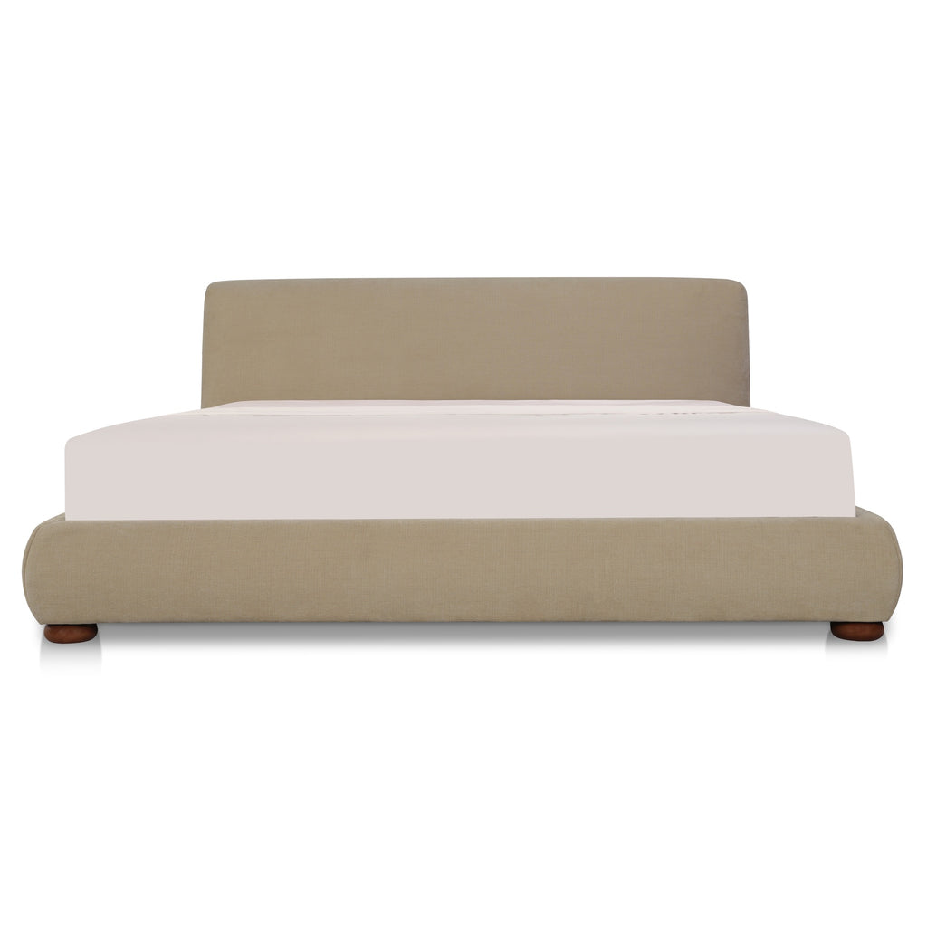 Beau Queen Storage Bed Warm Beige - 1630Living
