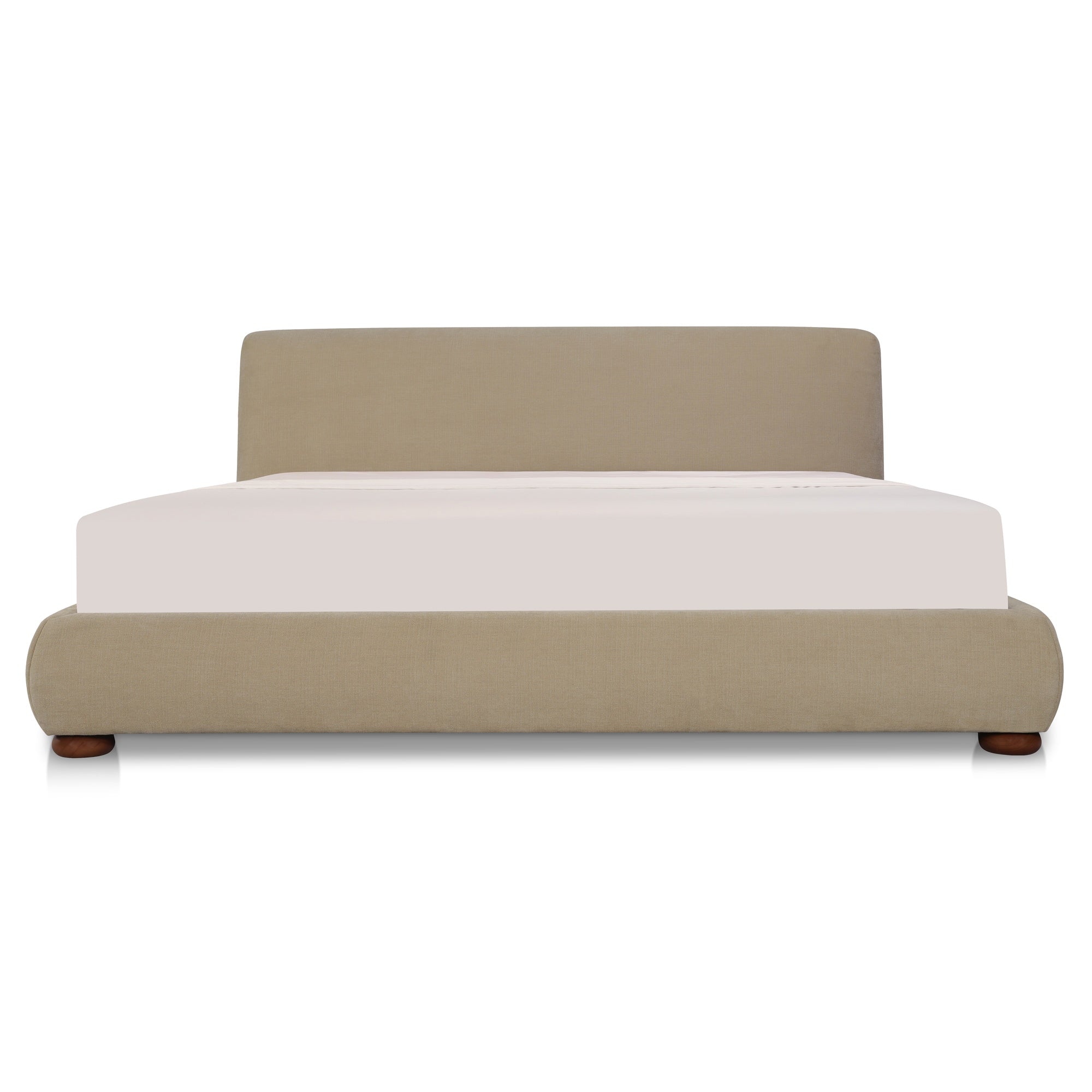 Beau Queen Storage Bed Warm Beige - 1630Living