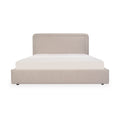 Simon Queen Storage Bed Flecked Beige - 1630Living