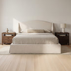 Weston King Storage Bed Cream - 1630Living